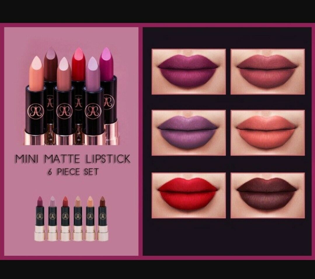 Mini Matte Lipstick 6-piece Set