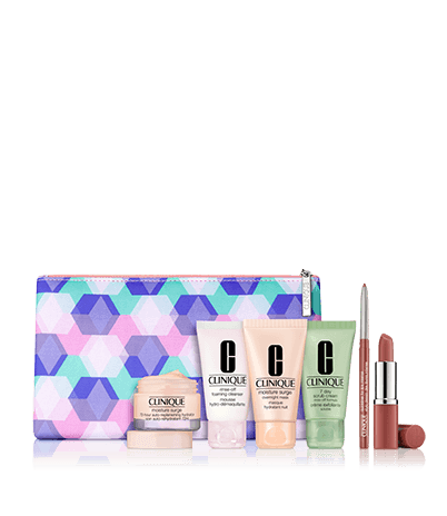 Glowy Skin, Nude Lips 7-piece Kit