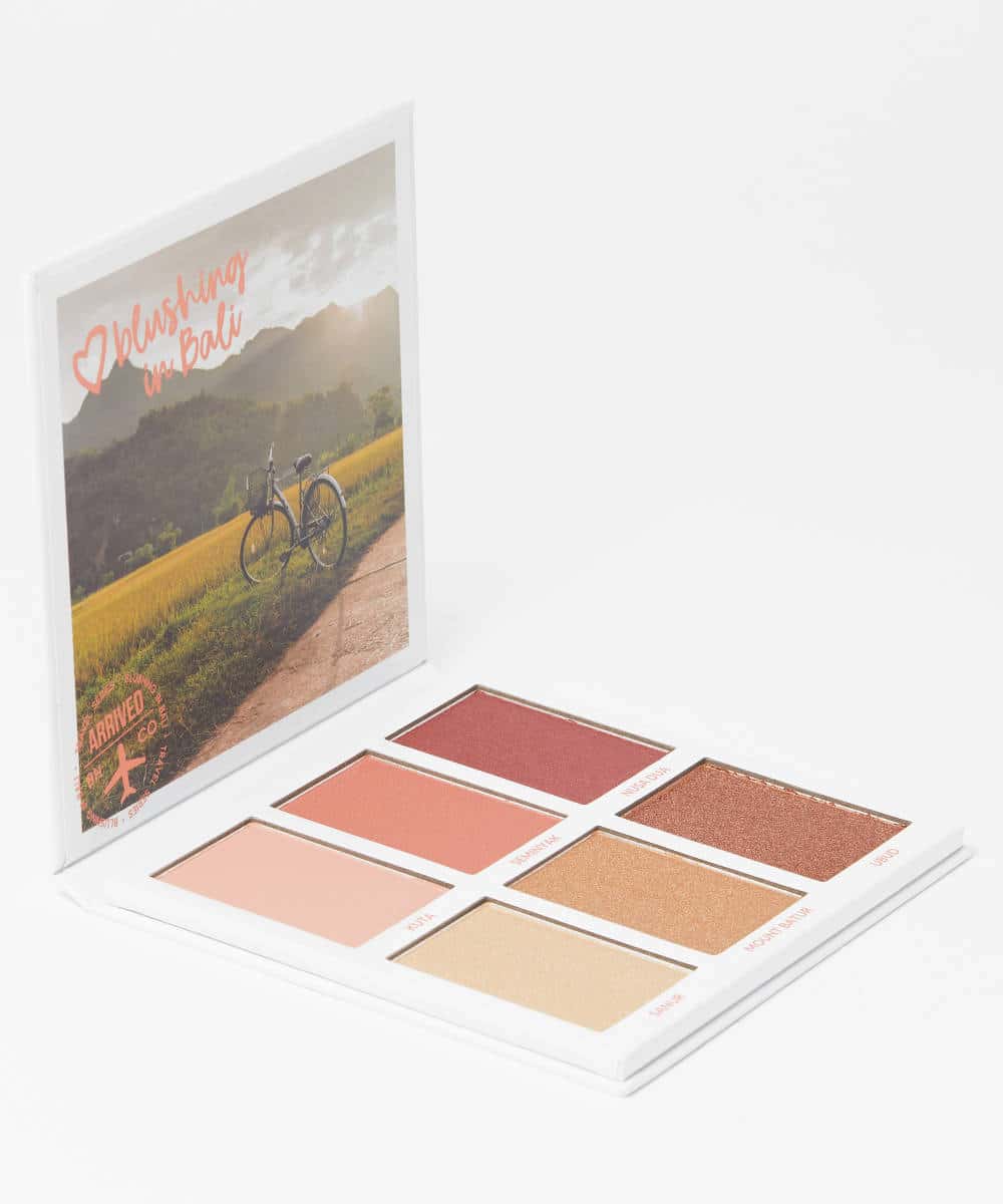 Blushing In Bali Blush & Highlighter Palette