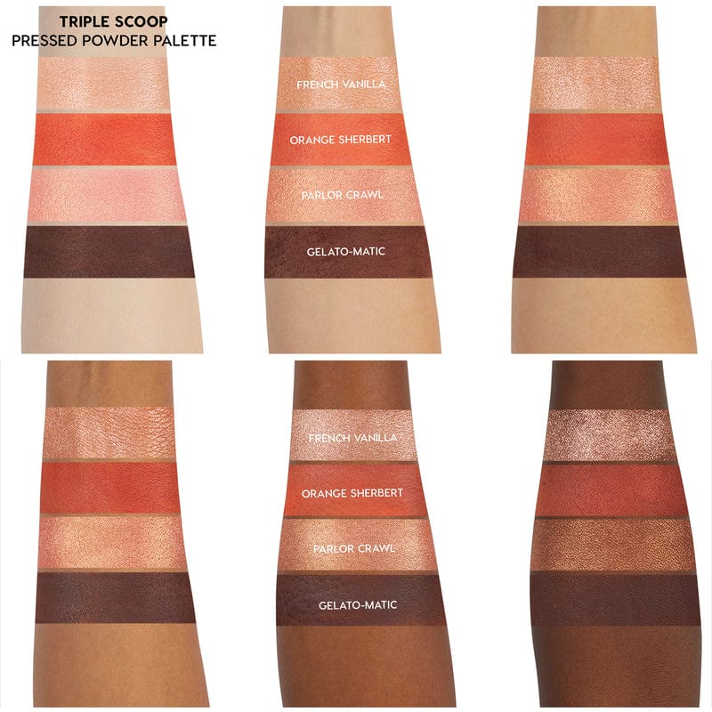 Triple Scoop Press Powder Shadow Palette