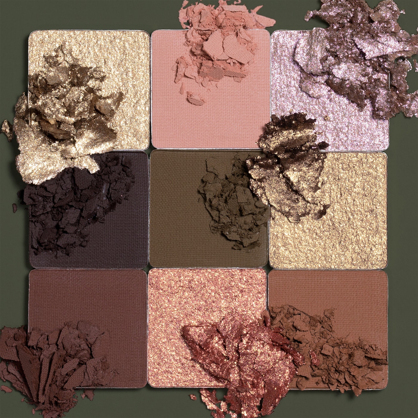 Haze Obsessions Eyeshadow Palette Khaki