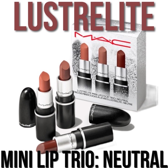 Lustrelite Mini Lipstick Trio - Neutral 