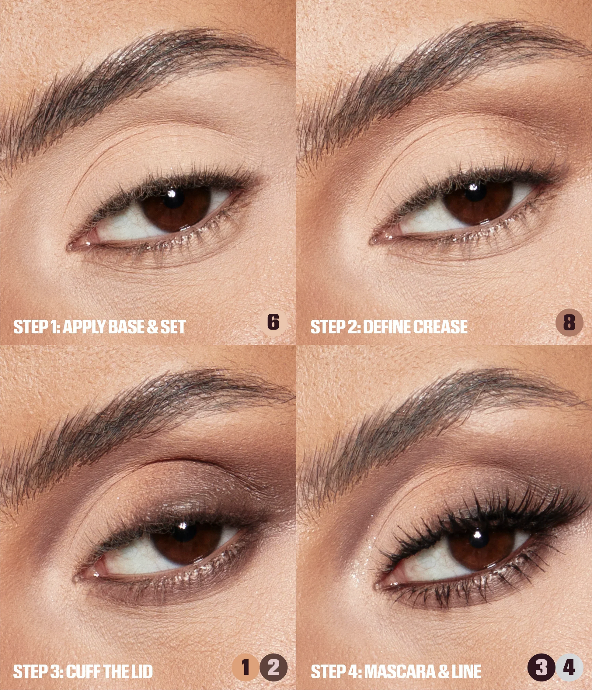 Creamy Obsessions Neutral Brown Eyeshadow Palette