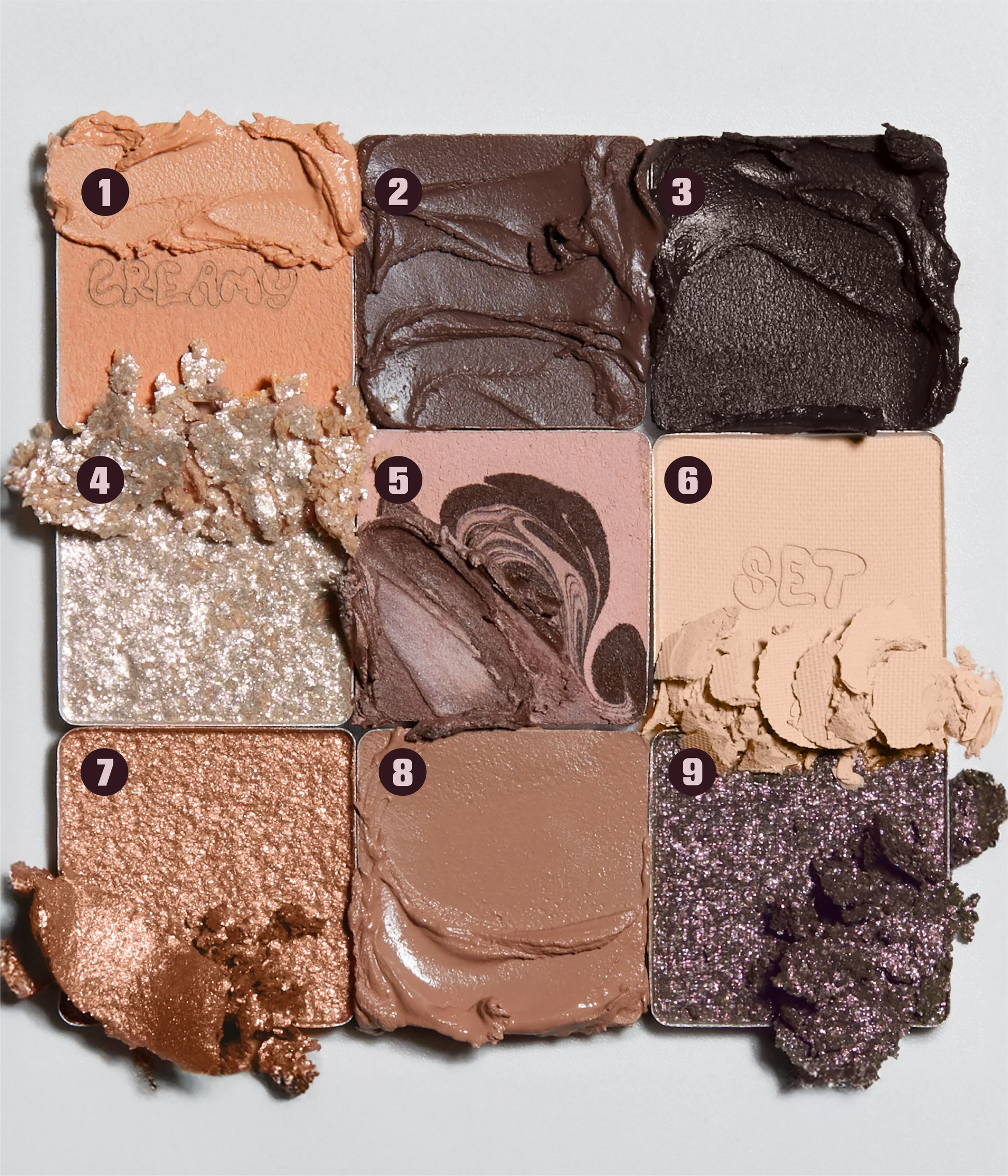 Creamy Obsessions Neutral Brown Eyeshadow Palette